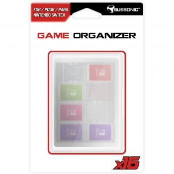 Subsonic - Caja Para Guardar Los Juegos Y Memorias, 16 Plazas