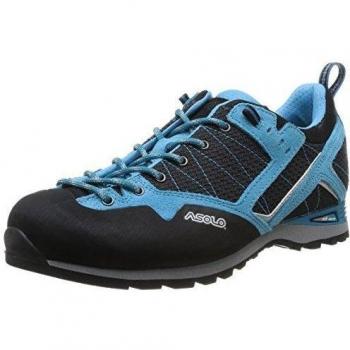 Asolo Magix Ml - Zapatillas de senderismo de cuero para mujer azul Bleu