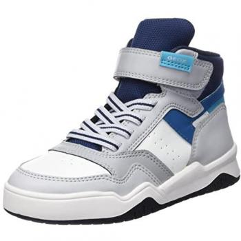 Geox Perth Women's Light Grey/Light Blue Sneakers