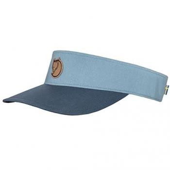 Fjällräven Gorra Abisko Visor - Visera ligera de senderismo, fabricada en algodón y poliéster, con protección solar UPF 50+, diseño ajustable en la parte posterior, visera ancha para sombra