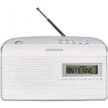 Grundig GRN1400 - Radio portátil FM, Blanco