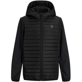 Jack And Jones Chaqueta Negra Niño 12182303 - Chaqueta ligera con capucha para niño