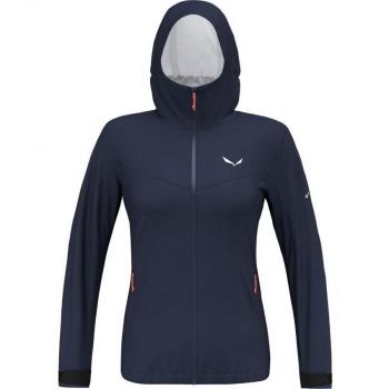 Salewa Puez Aqua 4 Women's Hardshell Jacket 2.5L Powertex Navy Blazer