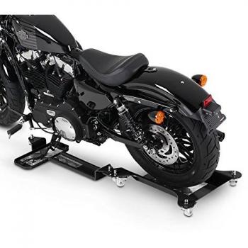 Peana Aparcamiento Moto Kawasaki Vulcan 900 Custom ConStands M2 Negro