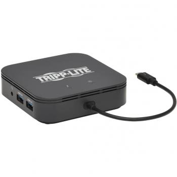 Tripp Lite MTB3-DOCK-04 Thunderbolt 3 Dual Monitor Docking Station - 8K/30Hz DisplayPort, 4K/60Hz HDMI, USB 3.1 Gen 2, GbE,