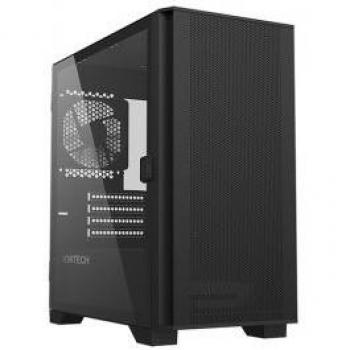 Caja Montech AIR 100 Lite Micro-ATX Vidrio Templado Negro