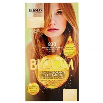 Dikson Bloom Cream Color 830 Light Golden Blonde with Keratin 60ml
