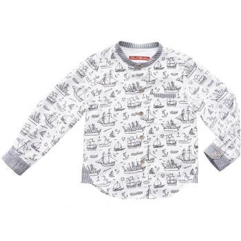 Pan con Chocolate Cristian, Camisa para Niños, Gris