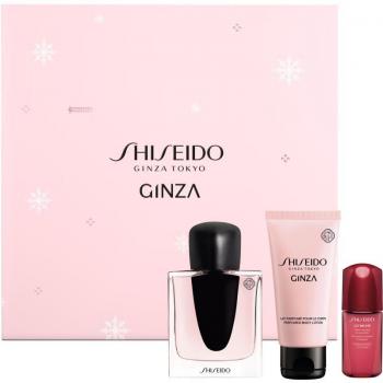Kit de Regalo Shiseido Ginza para Mujer - Eau de Parfum 50mL, Loción Corporal 50mL y Ultimune 10mL