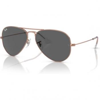 Ray-Ban RB3025 Aviator Large Metal Col. 9202B1 Unisex Pilot Gold Pink Sunglasses