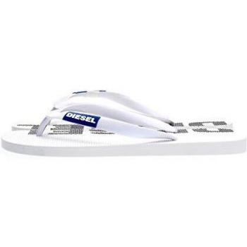 DIESEL SA-BRIIAN-Sandals, Chanclas Hombre, Estrella Blanca Mar Turco Negro, 42 EU