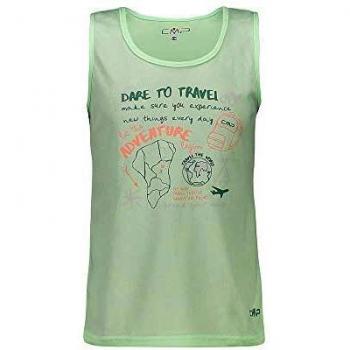 CMP Boy's Tank Top with Leaf Design, Size 116