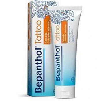 Bepanthol Tattoo Crema Tatuaje con Pantenol, Hidrata, Repara la Piel y Preserva la Belleza del Tatuaje, 100 g