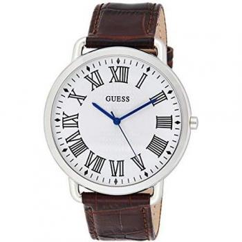 GUESS Reloj Analógico para Hombre de Cuarzo con Correa en Cuero 0091661487965