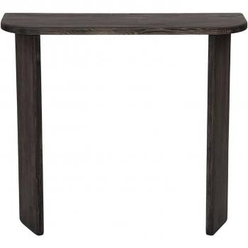 Consola Multiusos Dmora de Madera Antracita 100x30x90 cm