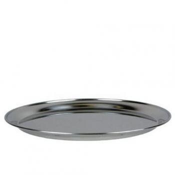 Bandeja para mariscos de acero inoxidable Ø 36 cm