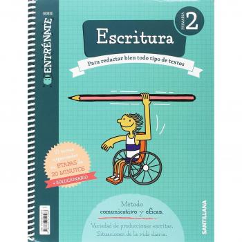 CUADERNO ESCRITURA SERIE ENTRENATE 2 PRIMARIA