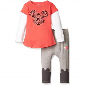 adidas Inf Dy Tm Set Pantalón, Niños, Rosa