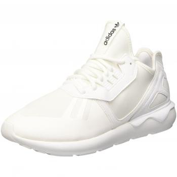 adidas Tubular Runner - Zapatillas para Hombre, Color Blanco/Negro, Talla 44 2/3