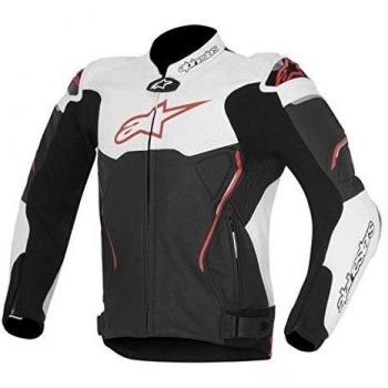 ATEM CAZADORA, COLOR NEGRO, BLANCO Y ROJO Rojo rojo Talla:54