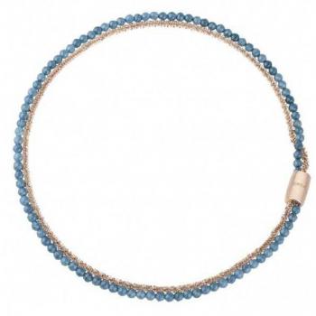 Collar de Mujer BREIL Jewellery colección MAGNETIC SYSTEM en Rosa Gold Colorado Talla 45 con Ágata - Mod. TJ3014
