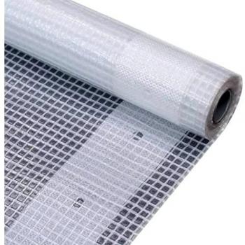 vidaXL Lona Impermeable 260 g/m² 4x20 m Blanca Cubierta Plástico Invernadero