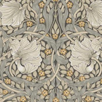William Morris Pimpernel Retro Textured Wallpaper