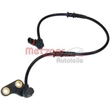 Sensor ABS Metzger 0900113 para Mercedes-Benz Clase C, CLK y SLK - Raddrehzahlsensor delantero izquierdo