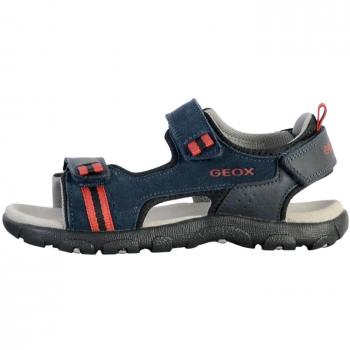 Sandalias Geox para Niño Modelo Strada A en Color Marino/Rojo Oscuro EU 27