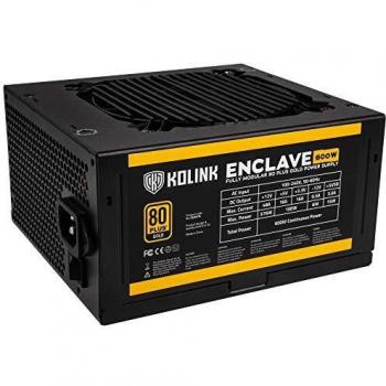 Fuente de alimentación Kolink Enclave 80 Plus Gold 600 W