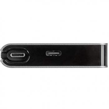 Targus DOCK414EU Docking Station USB-C DP Alt Mode de vídeo único 4K HDMI con Lector de Tarjetas y Cable extraíble USB-C PD Pass-Through de 100 W