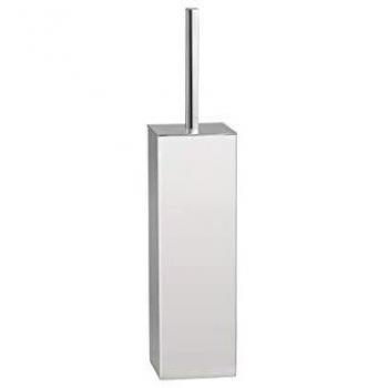 ANDREA HOUSE - Escobilla de baño Rectangular Alargada de Acero Inoxidable 8x8x38cm