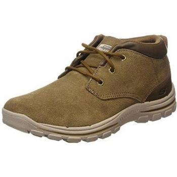 skechers BRAVER- ARCHON - Zapatillas de deporte para hombre, color marrón, talla 44
