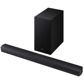 Barra de Sonido Samsung HW-B460F 2.1ch 300W Subwoofer Inalámbrico Adaptative Sound Lite