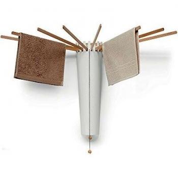 Foppapedretti Tub8 Tendedero de Pared, Natural