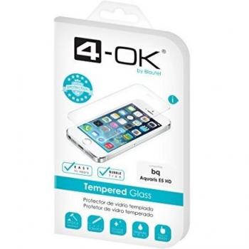 4-OK Glass Pro - Protector de Pantalla para BQ Aquaris