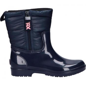 Xti - Botas de agua de niña en azul con cremallera, modelo 150128, color marino, talla 33