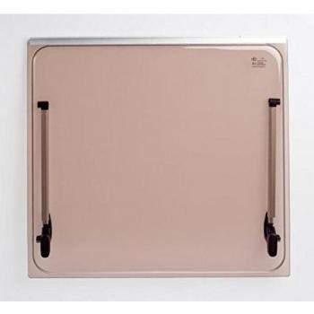 Vidrio de recambio 1418x534 para ventana Seitz 1450x600 - Accesorios incluidos - Autocaravana - Color: Bronce