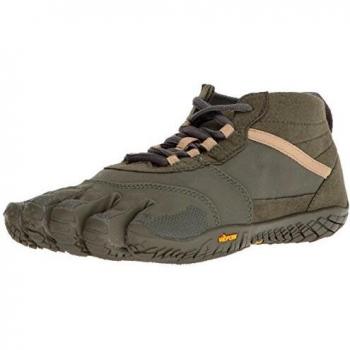 Vibram V-Trek, Zapatillas para Hombre, Military/Gris Oscuro, 42 EU