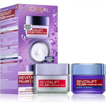 L’Oréal Paris Revitalift Filler Anti-Wrinkle Day and Night Cream with Hyaluronic Acid