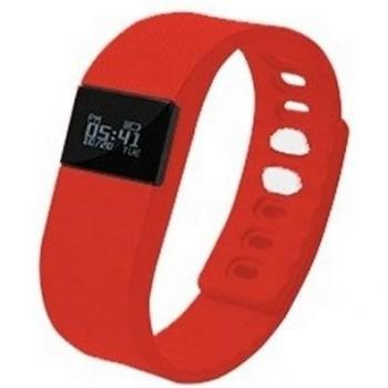 BRIGMTON BSPORT-11 PULSERA DE ACTIVIDAD BT4.0 ROJA