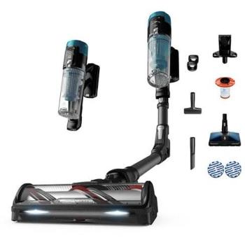 Aspiradora Escoba Sin Cable Rowenta X-Force Flex 14.80, Potencia de Succión 240 Airwatt, Autonomía de Larga Duración hasta 90 Minutos, Cabezal Aqua con Tecnología Aerosp