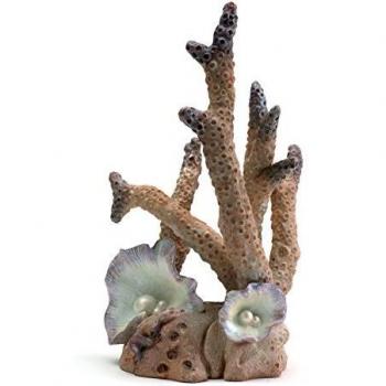 biOrb Samuel Baker Coral Ornament, Large, Off White, pink