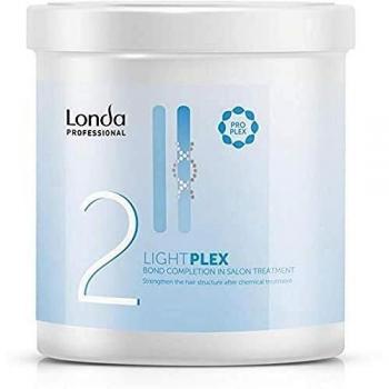 Londa Lightplex Bond Retention Treatment No. 2, Strengthening Hair Mask for Chemically Treated Hair, 750ml