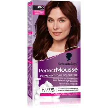 Schwarzkopf Perfect Mousse Permanent Hair Dye 388 Dark Red Brown 2x35 ml