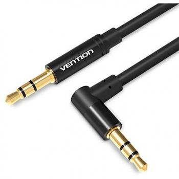 Cable Estéreo Vention BAKBF-T, Jack 3.5 Macho - Jack 3.5 Macho, 1m, Negro