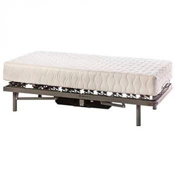 Cama Articulada Eléctrica Selene con Colchón Luka - 75cm x 190cm, Mando Inalámbrico