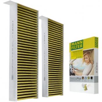 Original MANN-FILTER Interior Filter FP 29 003-2 – FreciousPlus biofunctional pollen filter – for passenger cars