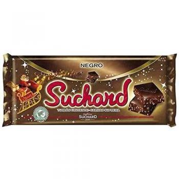 Suchard - Turrón Chocolate Negro, 260 g