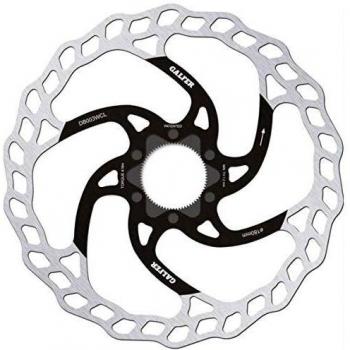 Galfer Bike MTB Disc Wave Center-Lock Ø180MM, Adultos Unisex, Negro, ESTANDAR